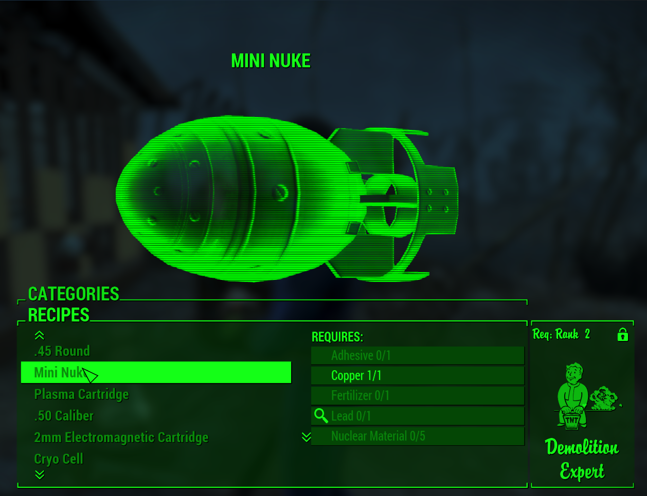 Here's a nice Fallout 4 Craftable Ammunition mod VG247